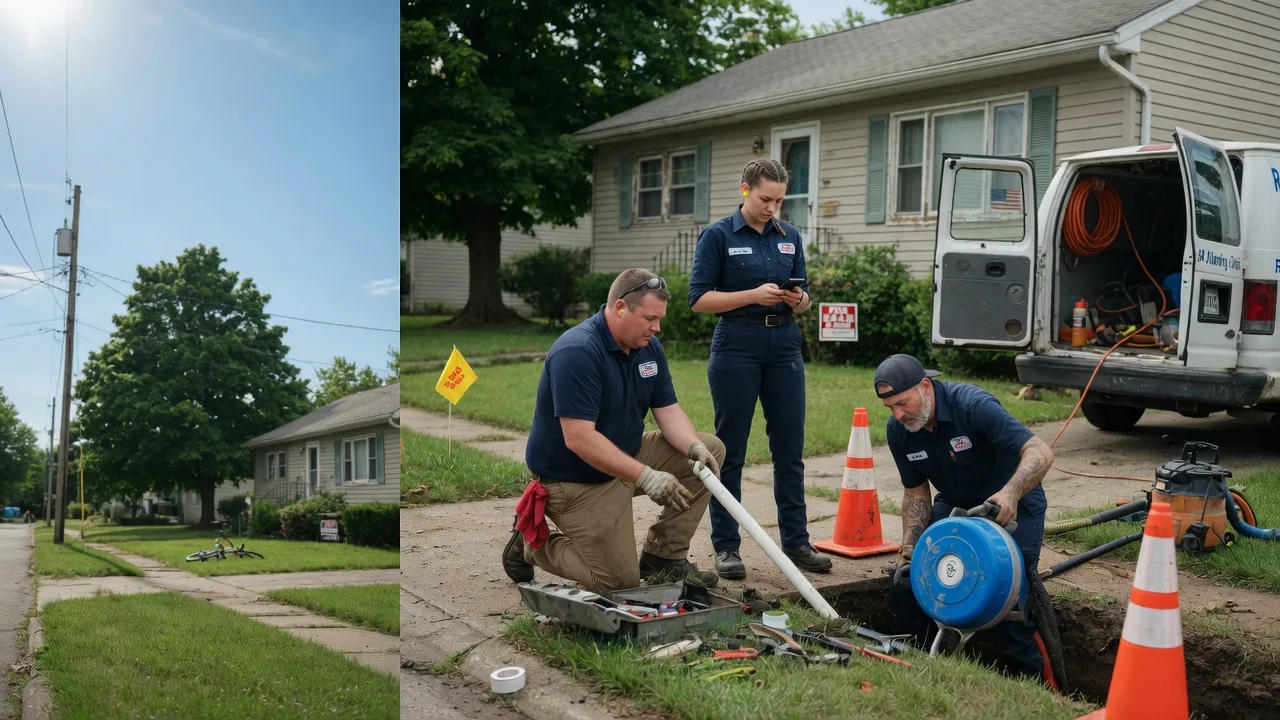 Sewer Line Repair in Covington, OK near me